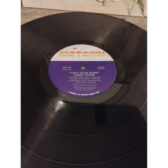 Lionel Richie "Can't Slow Down" 1983 Vinyl LP Motown Records ML 6059 - Picture 2 of 5